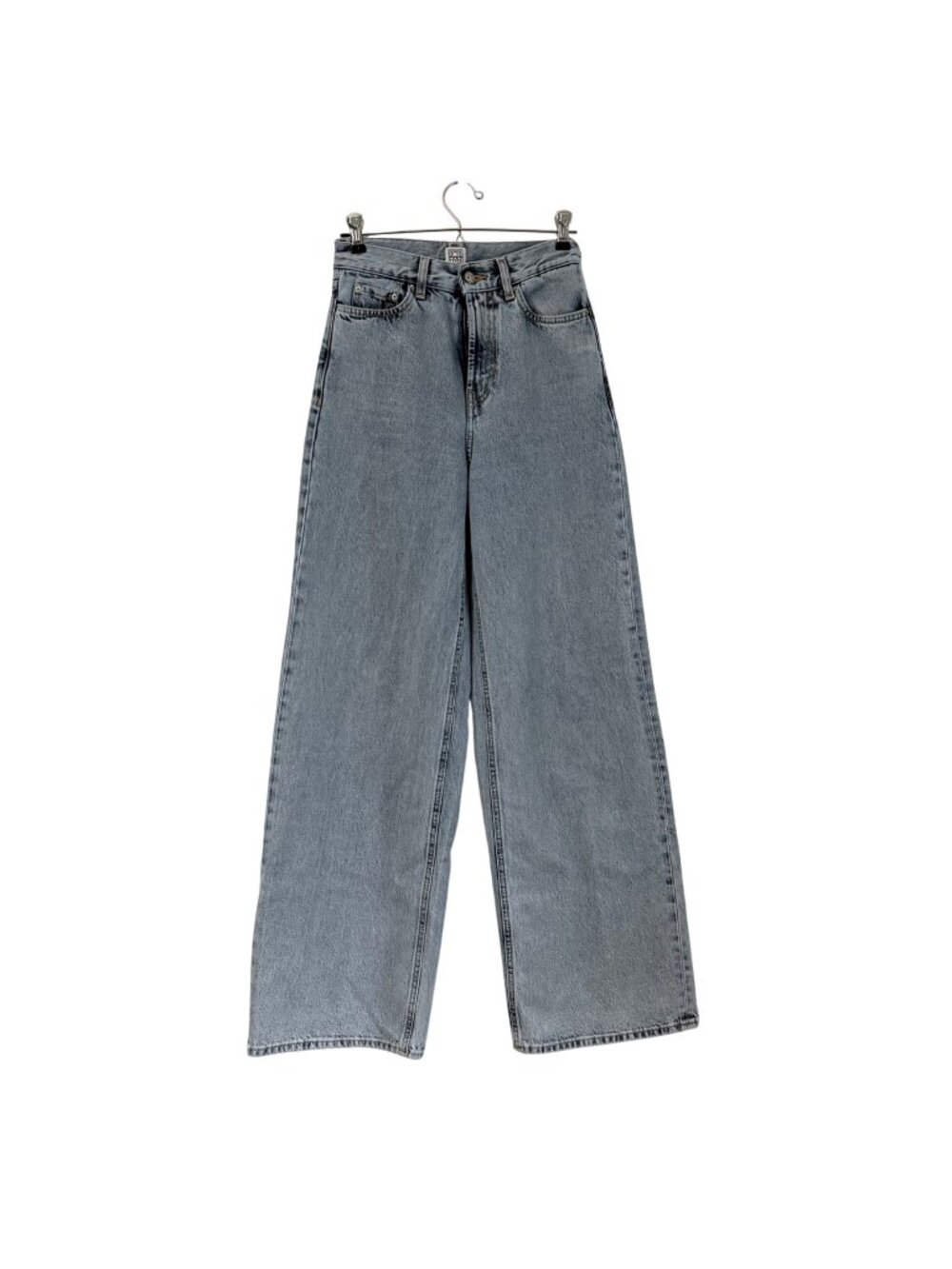 Totem Light Wash Wide Leg High Waist Heavyweight Denim Jeans Womens Size 24/32